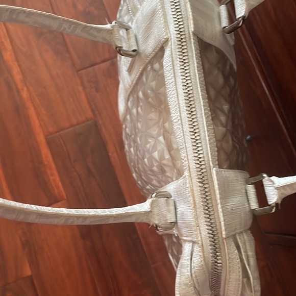 Fendi white pvc/leather bowler bag  Great condition - Picture 3 of 9